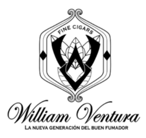 WV FINE CIGARS William Ventura LA NUEVA GENERACIÓN DEL BUEN FUMADOR Logo (IGE, 09.03.2010)
