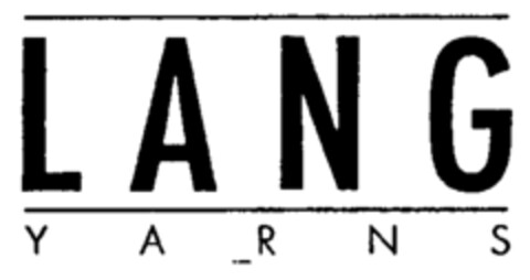 LANG YARNS Logo (IGE, 28.06.1988)