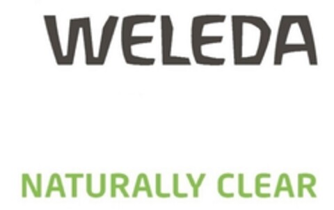 WELEDA NATURALLY CLEAR Logo (IGE, 21.05.2019)