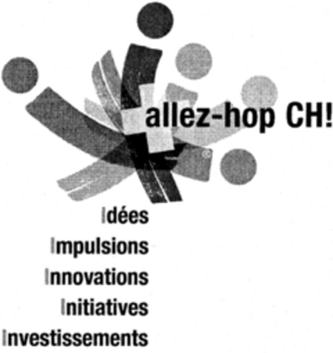 allez-hop CH! Idées Impulsions Innovations Initiatives Investissements Logo (IGE, 16.01.1998)