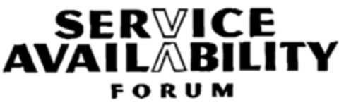 SERVICE AVAILABILITY FORUM Logo (IGE, 02/01/2002)