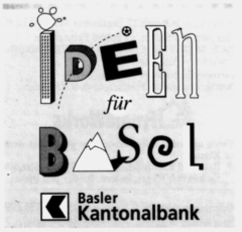 K IDEEN FÜR BASEL Basler Kantonalbank Logo (IGE, 08.03.1996)