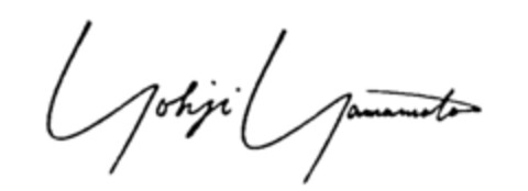 Yohji Yamamoto Logo (IGE, 13.05.1991)