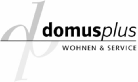 dp domusplus WOHNEN & SERVICE Logo (IGE, 19.05.2003)