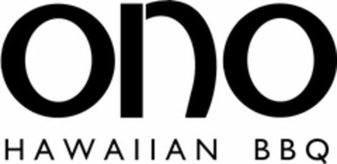 ONO HAWAIIAN BBQ Logo (USPTO, 30.11.2010)