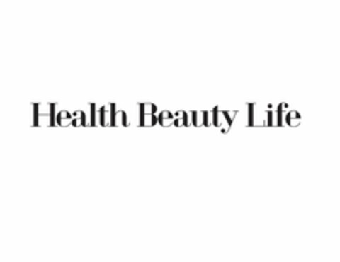 HEALTH BEAUTY LIFE Logo (USPTO, 26.07.2011)