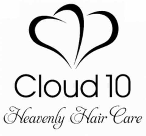 CLOUD 10 HEAVENLY HAIR CARE Logo (USPTO, 14.08.2014)