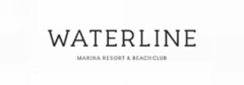 WATERLINE MARINA RESORT & BEACH CLUB Logo (USPTO, 01.08.2016)