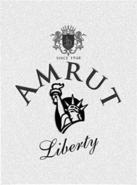 AD SINCE 1948 AMRUT LIBERTY Logo (USPTO, 01.03.2018)