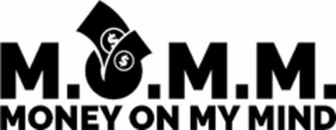 M.O.M.M. MONEY ON MY MIND Logo (USPTO, 23.10.2018)