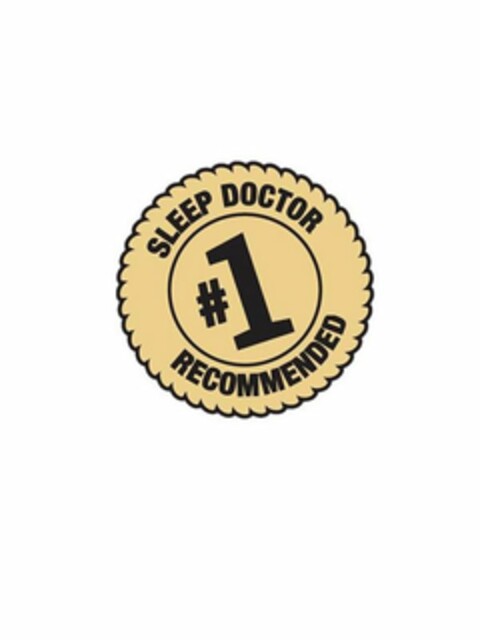 SLEEP DOCTOR #1 RECOMMENDED Logo (USPTO, 13.12.2018)