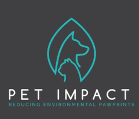 PET IMPACT REDUCING ENVIRONMENTAL PAWPRINTS Logo (USPTO, 04.08.2020)