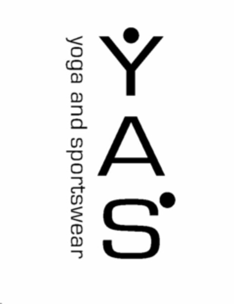YAS YOGA AND SPORTSWEAR Logo (USPTO, 06.04.2009)