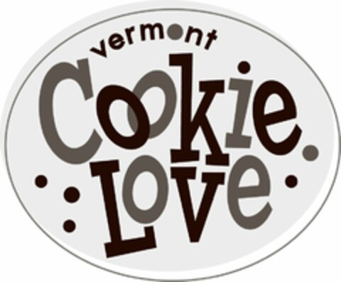 VERMONT COOKIE LOVE Logo (USPTO, 06.09.2009)