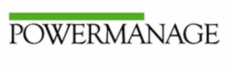 POWERMANAGE Logo (USPTO, 15.09.2009)