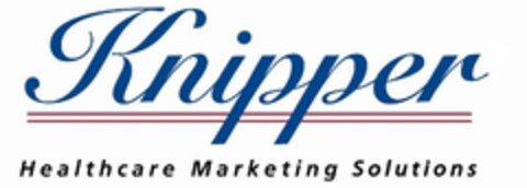 KNIPPER HEALTHCARE MARKETING SOLUTIONS Logo (USPTO, 02/05/2010)