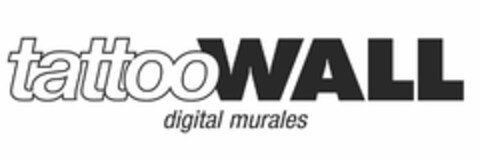 TATTOO WALL DIGITAL MURALES Logo (USPTO, 16.04.2010)