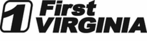 1 FIRST VIRGINIA Logo (USPTO, 09/10/2010)