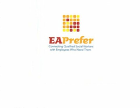 EAPREFER CONNECTING QUALIFIED SOCIAL WORKERS WITH EMPLOYEES WHO NEED THEM Logo (USPTO, 10.09.2010)