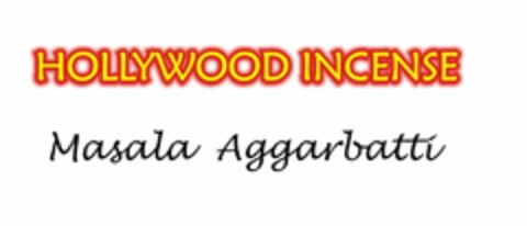 HOLLYWOOD INCENSE MASALA AGGARBATTI Logo (USPTO, 25.02.2011)