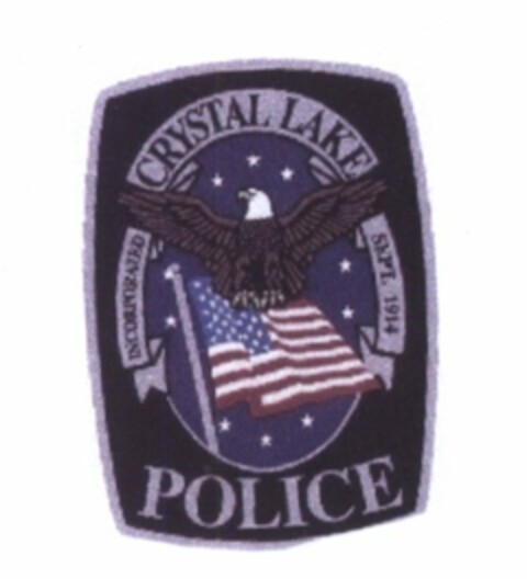 CRYSTAL LAKE INCORPORATED SEPT. 1914 POLICE Logo (USPTO, 25.06.2011)