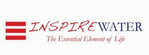 INSPIRE WATER THE ESSENTIAL ELEMENT OF LIFE Logo (USPTO, 06/29/2011)