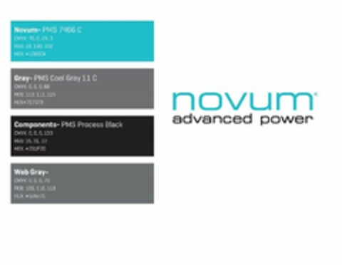 NOVUM ADVANCED POWER Logo (USPTO, 06.07.2011)