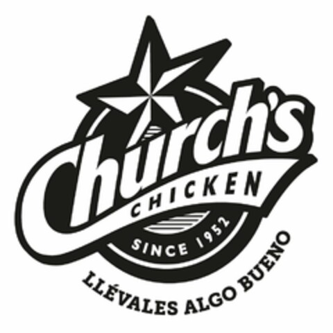 CHURCH'S CHICKEN LLÉVALES ALGO BUENO SINCE 1952 Logo (USPTO, 03.11.2011)