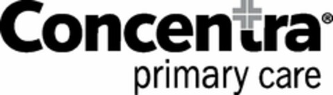 CONCENTRA PRIMARY CARE Logo (USPTO, 08.12.2011)