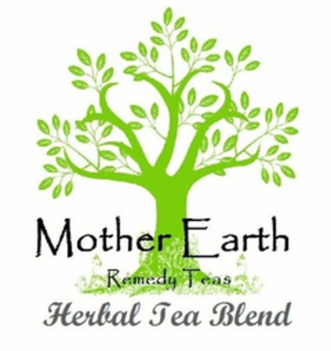 MOTHER EARTH REMEDY TEAS HERBAL TEA BLEND Logo (USPTO, 01/18/2012)