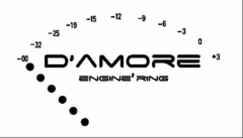 D'AMORE ENGINE2 RING -00 -32 -25 -19 -15 -12 -9 -6 -3 0 +3 Logo (USPTO, 01.05.2012)