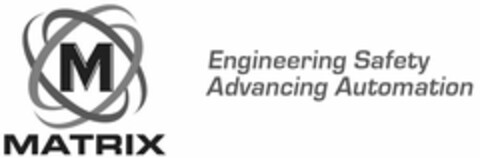 M MATRIX ENGINEERING SAFETY ADVANCING AUTOMATION Logo (USPTO, 06/25/2012)