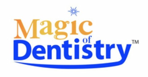 MAGIC OF DENTISTRY Logo (USPTO, 01.10.2012)