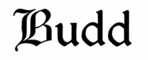 BUDD Logo (USPTO, 18.04.2013)