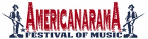 AMERICANARAMA FESTIVAL OF MUSIC Logo (USPTO, 04/29/2013)