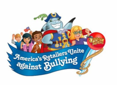 AMERICA'S RETAILERS UNITE AGAINST BULLYING, CAPTAIN MCFINN AND FRIENDS Logo (USPTO, 24.05.2013)