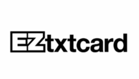 EZTXTCARD Logo (USPTO, 06/03/2013)