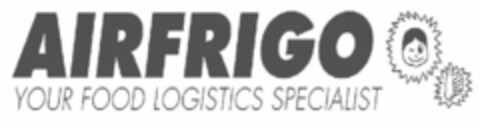 AIRFRIGO YOUR FOOD LOGISTICS SPECIALIST Logo (USPTO, 22.11.2013)