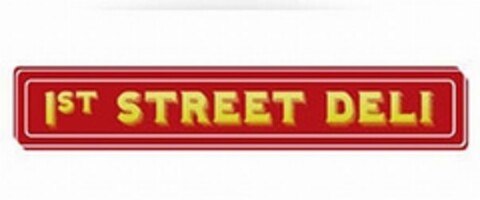 1ST STREET DELI Logo (USPTO, 20.03.2014)