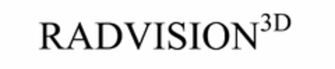 RADVISION3D Logo (USPTO, 06/17/2014)