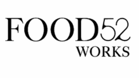 FOOD52 WORKS Logo (USPTO, 19.06.2014)