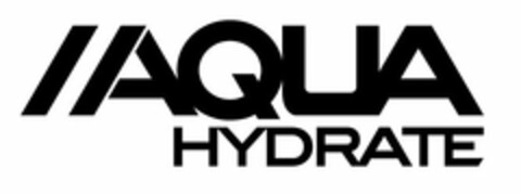 AQUAHYDRATE Logo (USPTO, 24.07.2014)