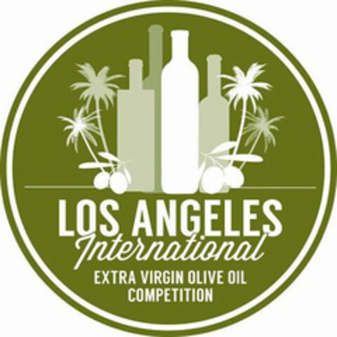 LOS ANGELES INTERNATIONAL EXTRA VIRGIN OLIVE OIL COMPETITION Logo (USPTO, 20.09.2014)