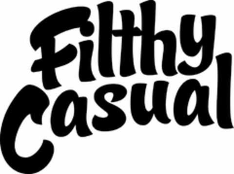 FILTHY CASUAL Logo (USPTO, 13.01.2015)