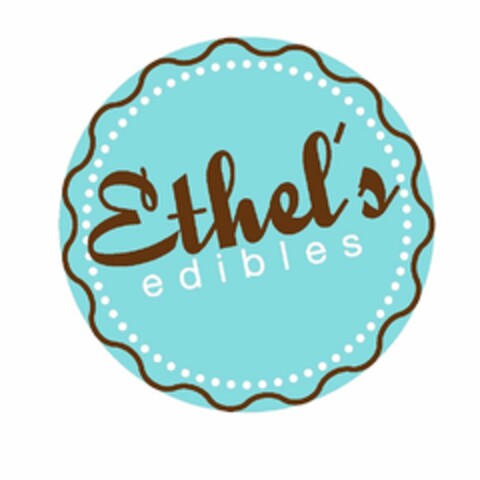 ETHEL'S EDIBLES Logo (USPTO, 12.06.2015)