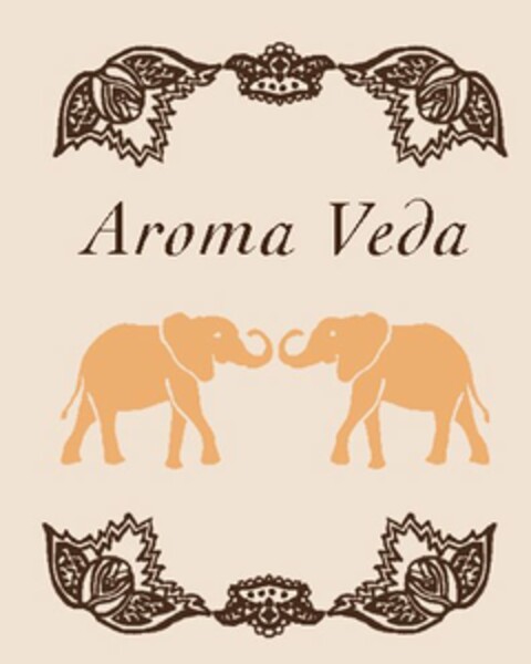 AROMA VEDA Logo (USPTO, 17.09.2015)