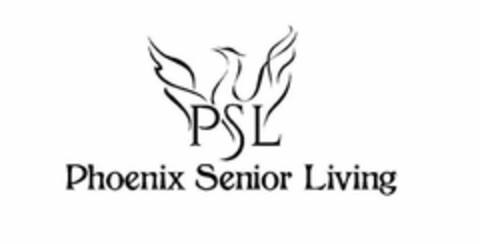 PSL PHOENIX SENIOR LIVING Logo (USPTO, 12/17/2015)