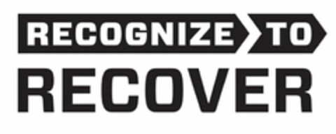 RECOGNIZE TO RECOVER Logo (USPTO, 21.01.2016)