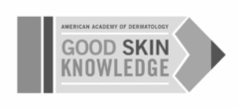 AMERICAN ACADEMY OF DERMATOLOGY GOOD SKIN KNOWLEDGE Logo (USPTO, 02/10/2016)