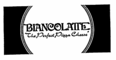 BIANCOLATTE "THE PERFECT PIZZA CHEESE" Logo (USPTO, 12/15/2016)